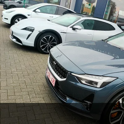Verhuur van elektrische bedrijfswagens Polestar Porsche Taycan Tesla