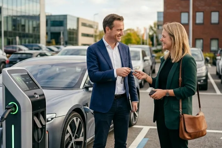 B2B verhuur van elektrische wagens